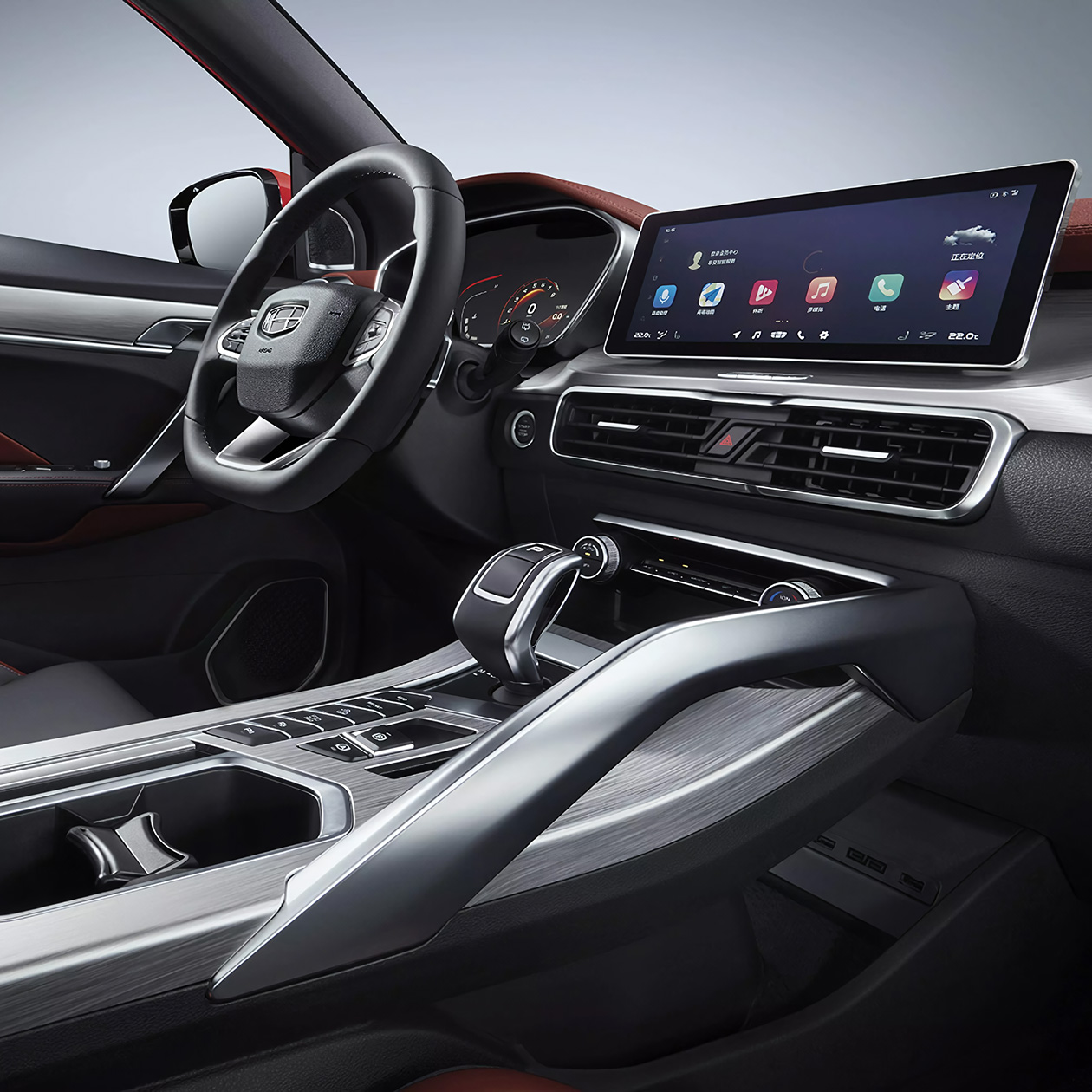 Интерьер Geely Coolray