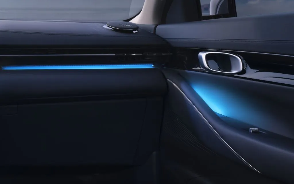 Интерьер кроссовера Geely EX5